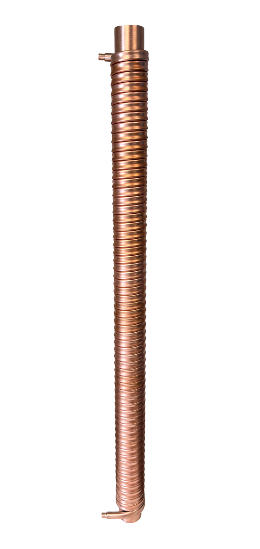 NETZERO TDH3620B-DR-PEX: High-Efficiency 57.2% DHWR System with Pre-Installed 3/4" crimp PEX Fittings