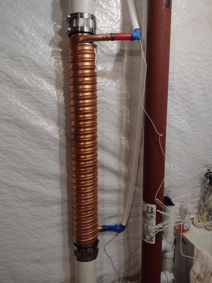 TDH3320B Excellent value - high efficiency drain water heat recovery system 41%