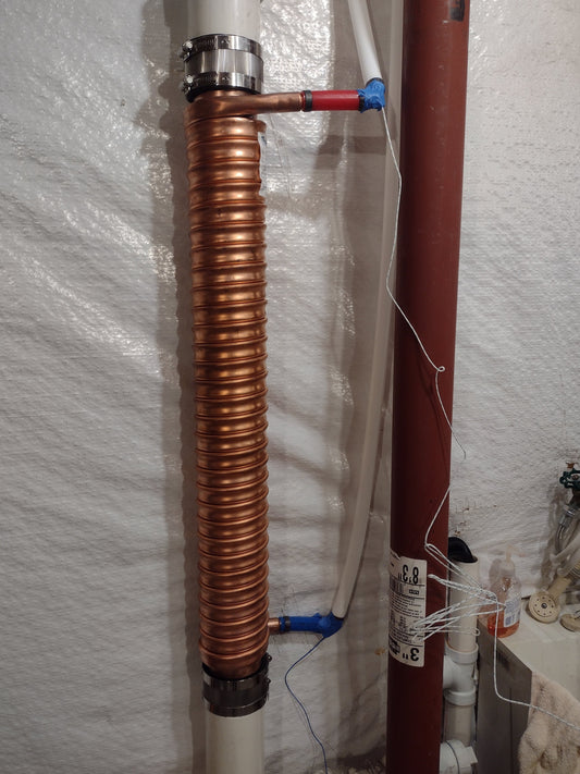 TDH3320B Excellent value - high efficiency drain water heat recovery system 41%